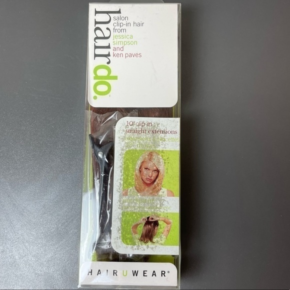 [hairdo]  10” Straight Blunt Bob Style Salon clip in hair - Picture 1 of 3